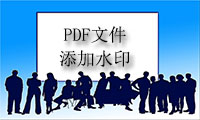 PDF编辑器之如何给PDF文件添加水印