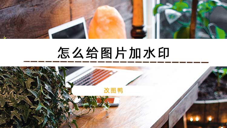 怎么给图片加水印？安利一个添加水印的小妙招