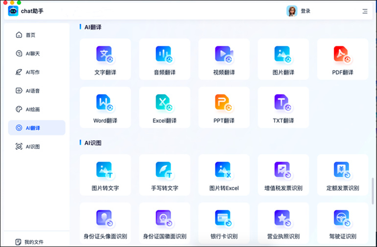 Chat助手MAC版软件的AI翻译功能