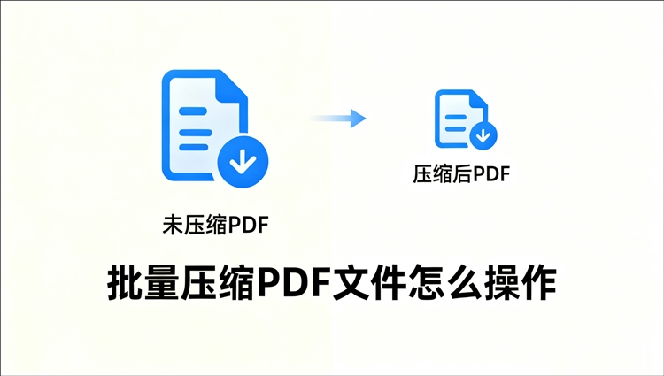 批量压缩PDF文件怎么操作